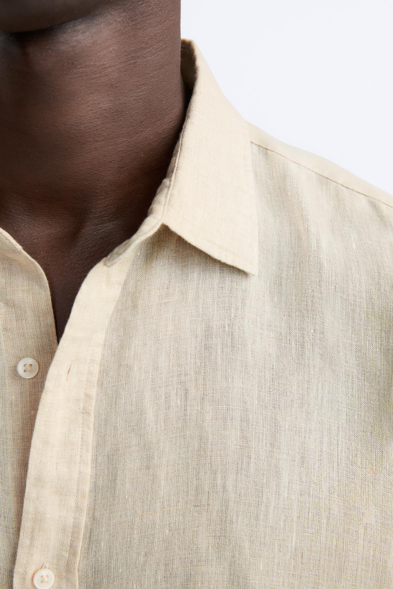 ZARA 100% LINEN SHIRT | ZARA MAN