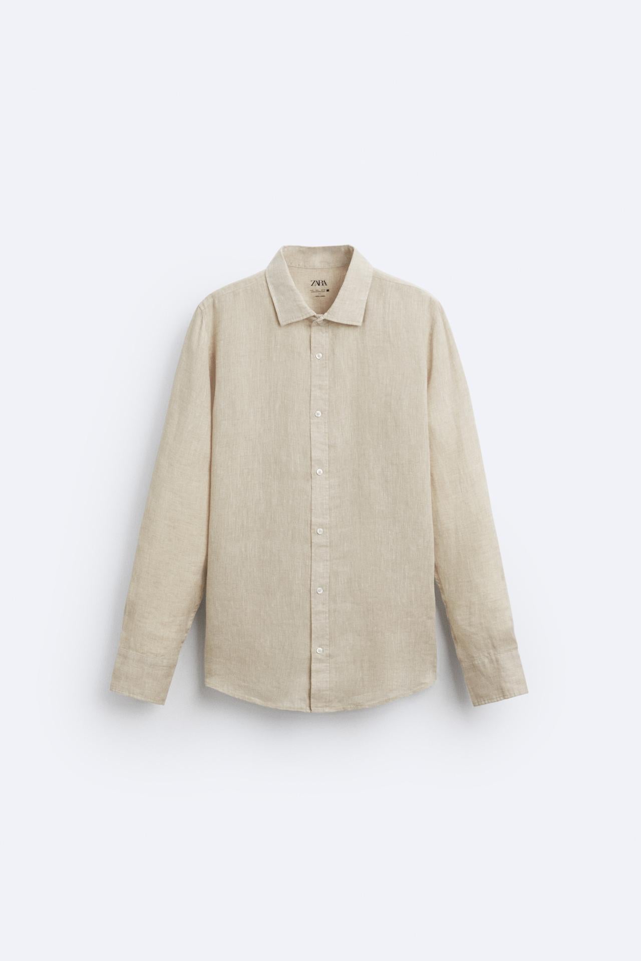 ZARA 100% LINEN SHIRT | ZARA MAN