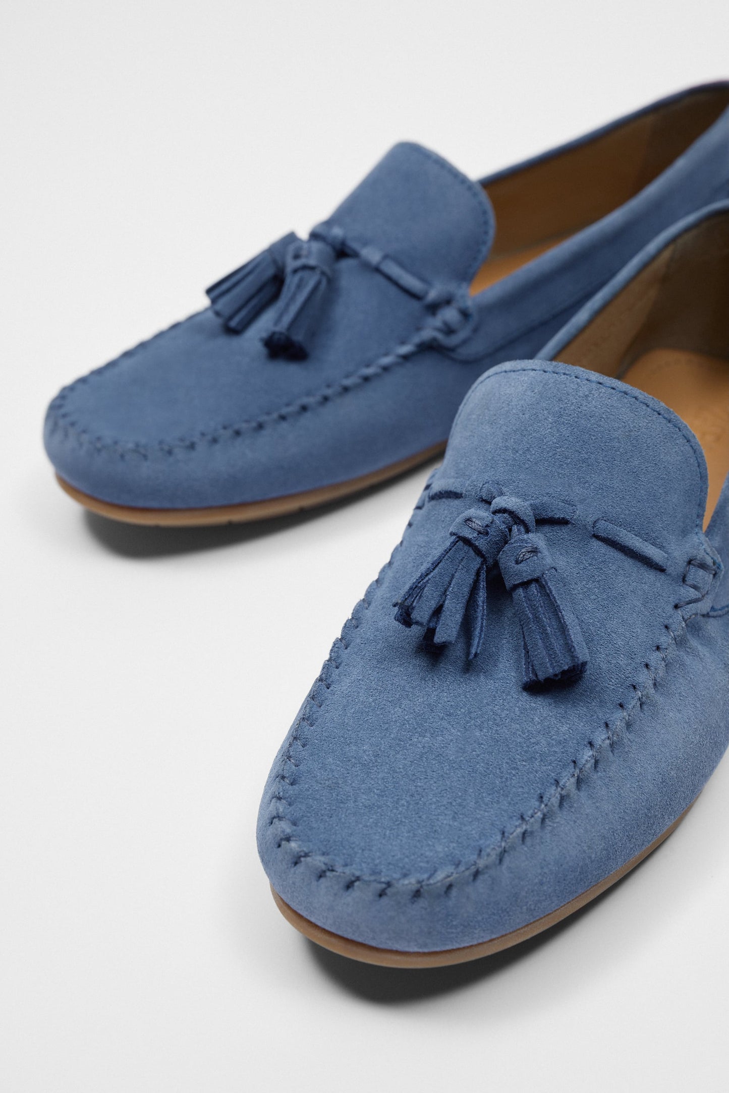 ZARA LEATHER DRIVING LOAFER | ZARA MOCCASIN