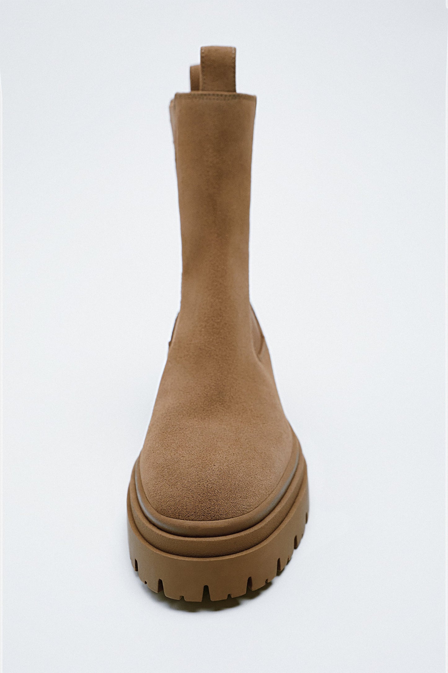 ZARA LEATHER LUG ANKLE BOOTS | ZARA BOOTS