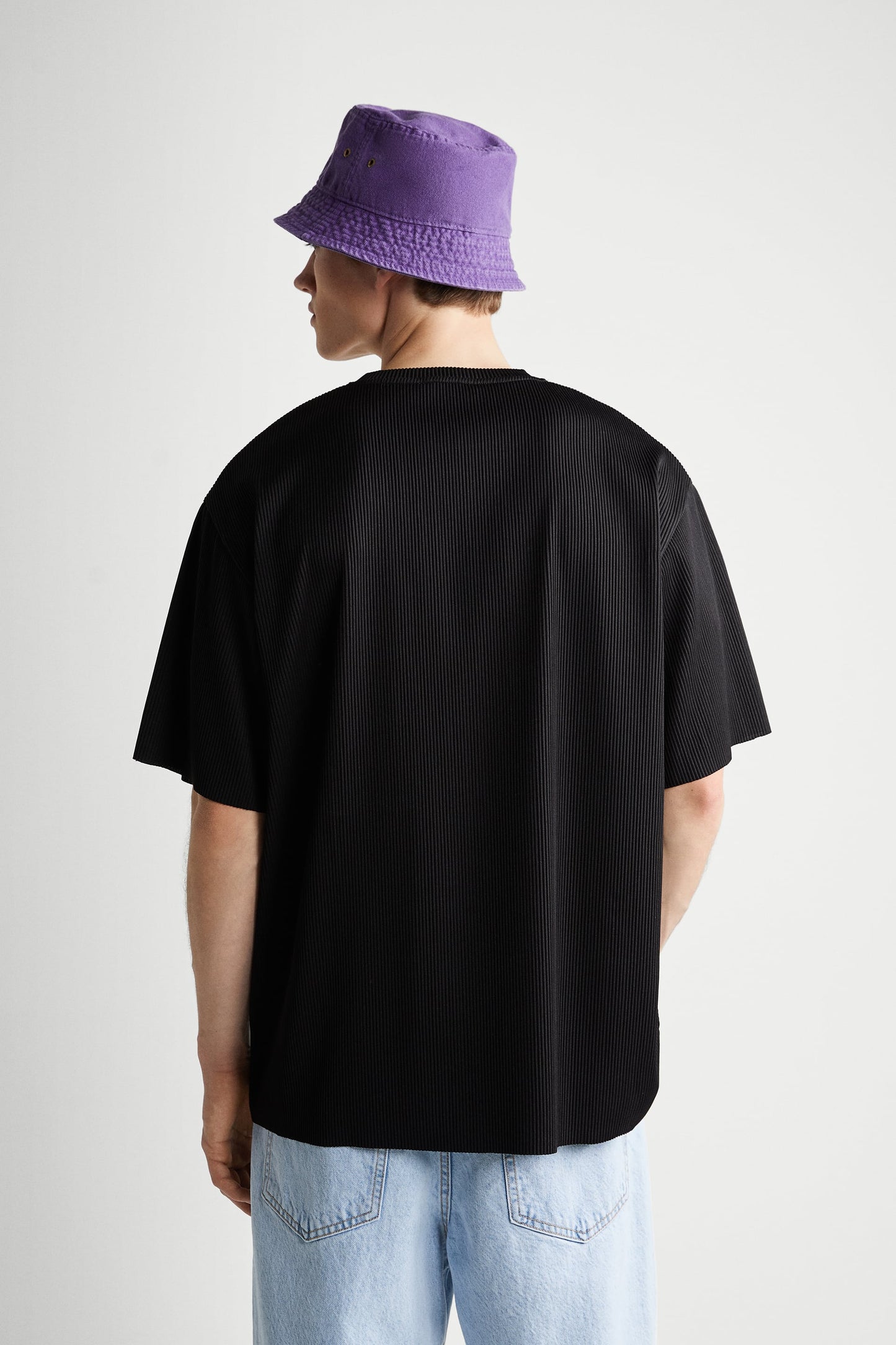 ZARA STRUCTURED OTTOMAN T-SHIRT