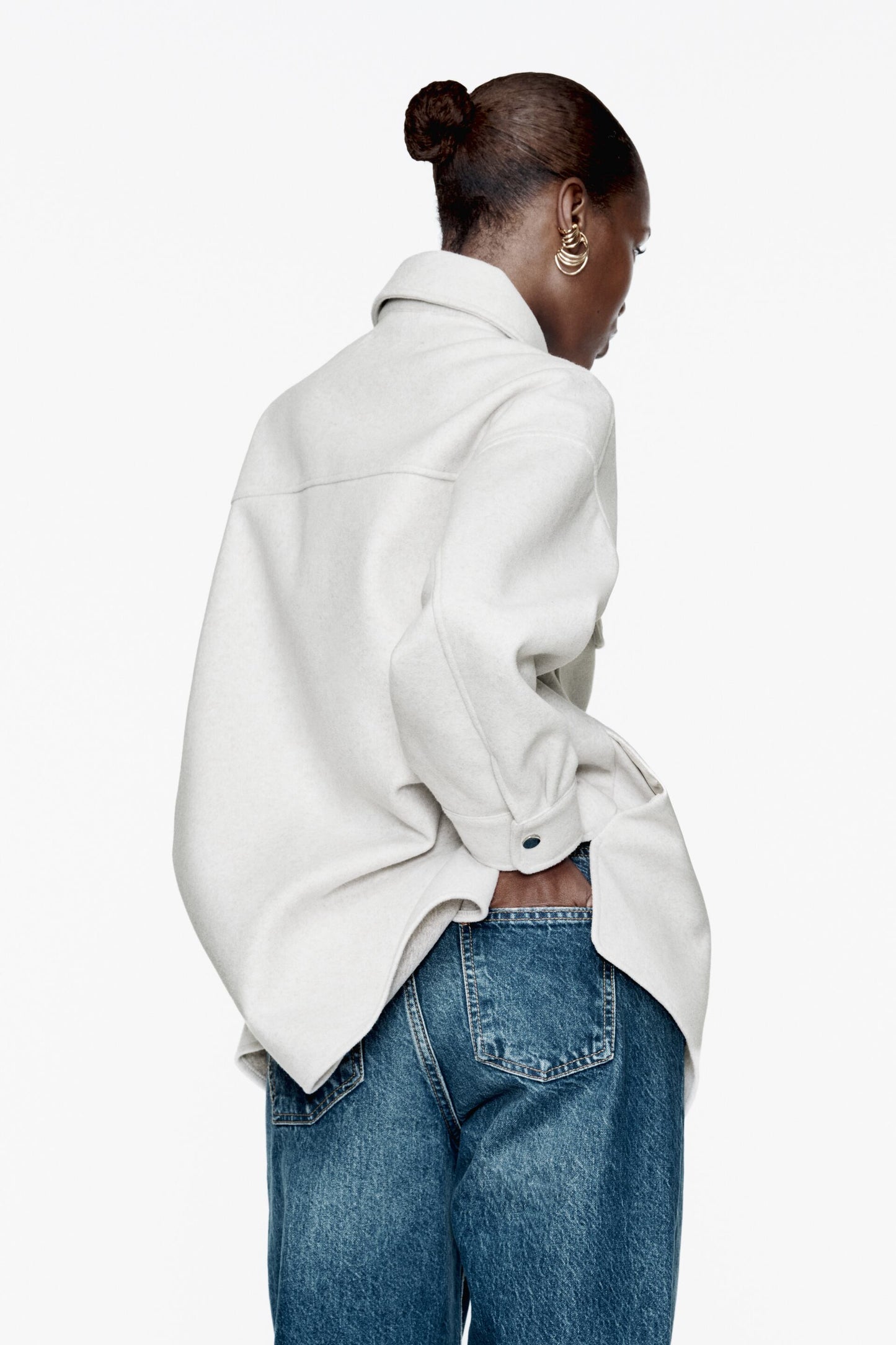 ZARA OVERSHIRT JACKET SHACKET | ZARA JACKETS & COATS