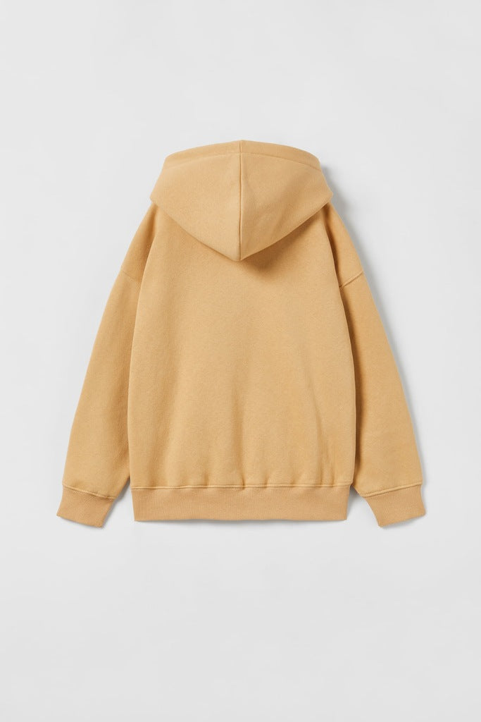 ZARA EMBROIDERED HOODED SWEATSHIRT | ZARA BOYS