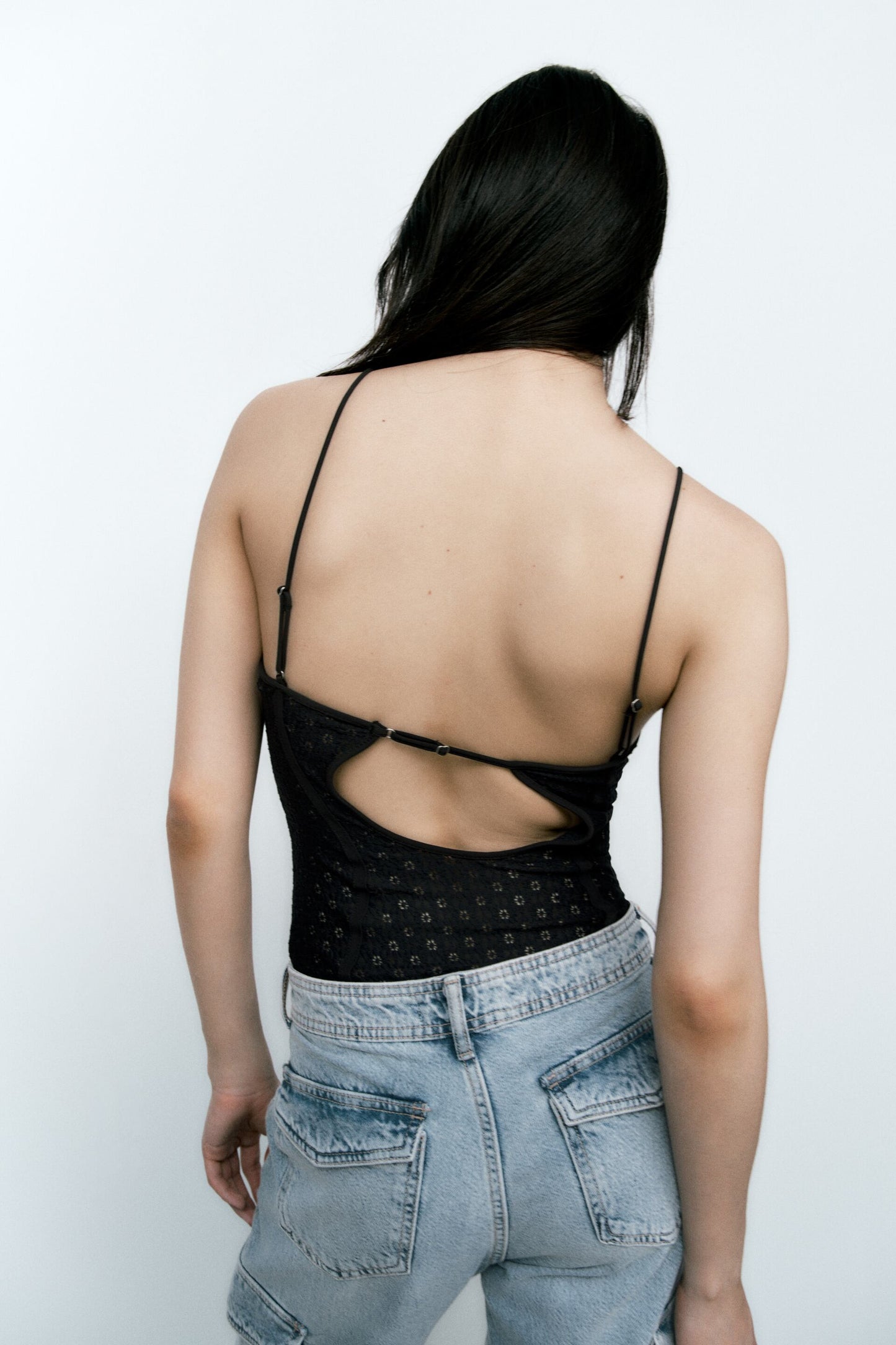 ZARA LACE BODYSUIT | ZARA COMBINED LACE BODYSUIT