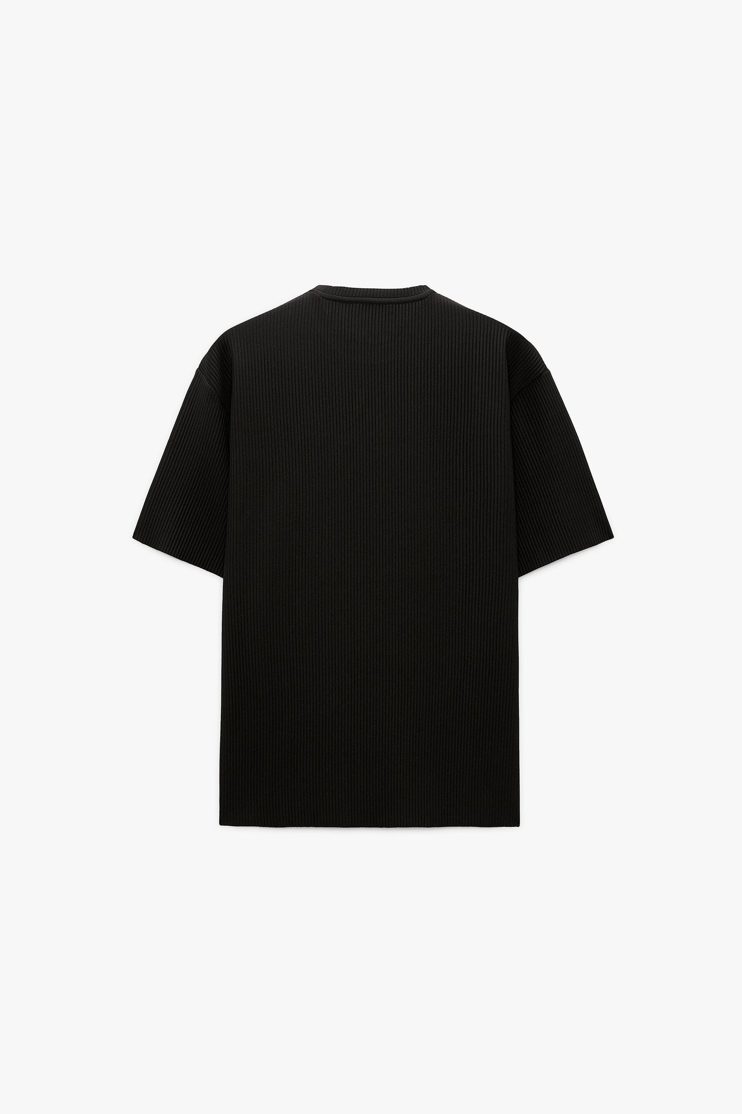ZARA STRUCTURED OTTOMAN T-SHIRT