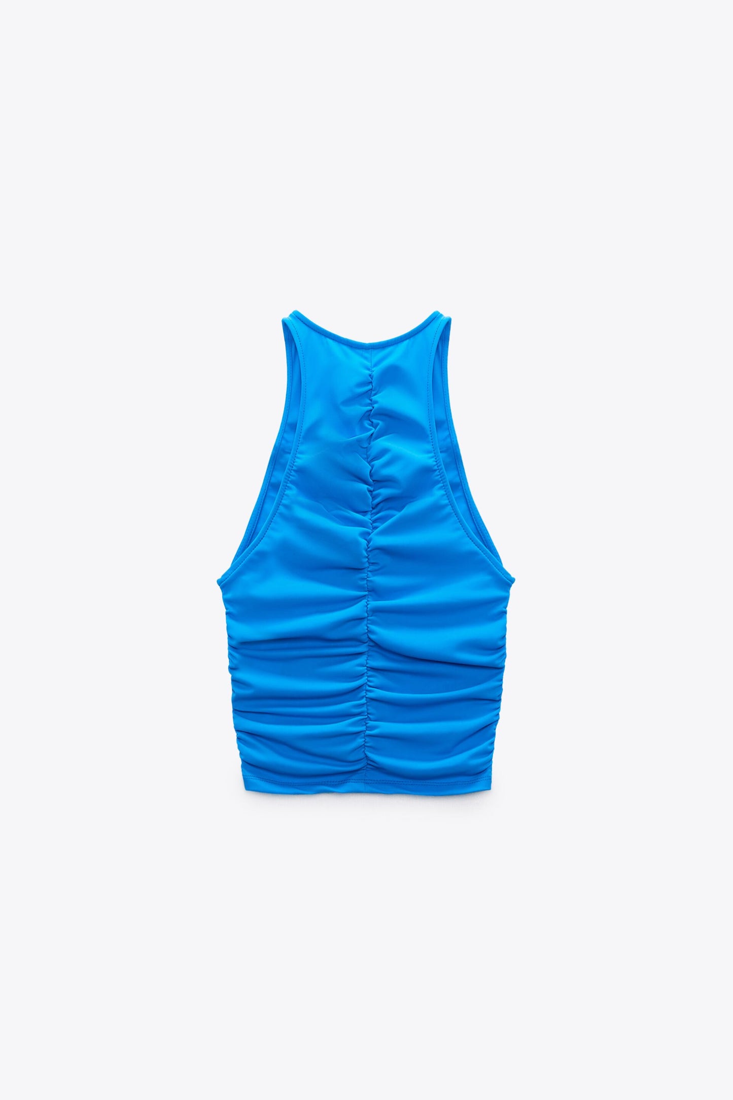 ZARA FRONT RUCHED TOP