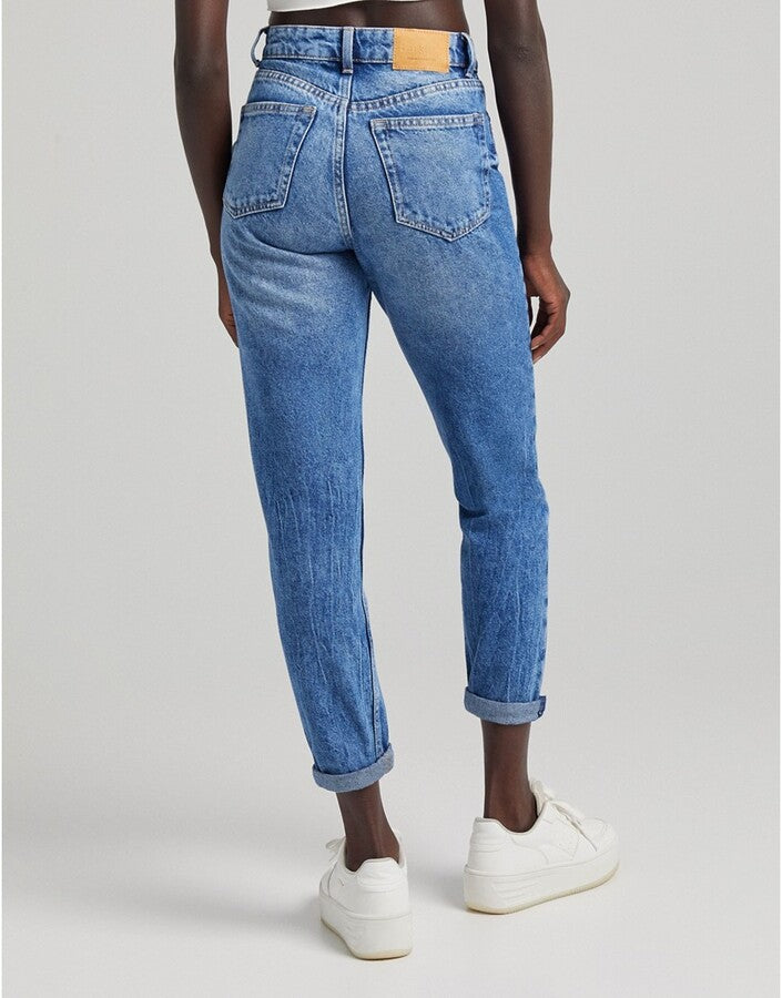 Jeans paper bag bershka hot sale