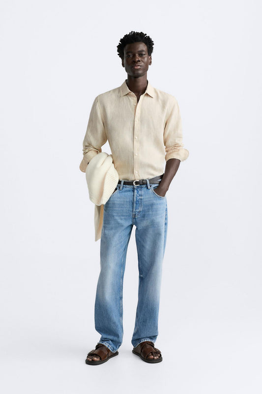 ZARA 100% LINEN SHIRT | ZARA MAN