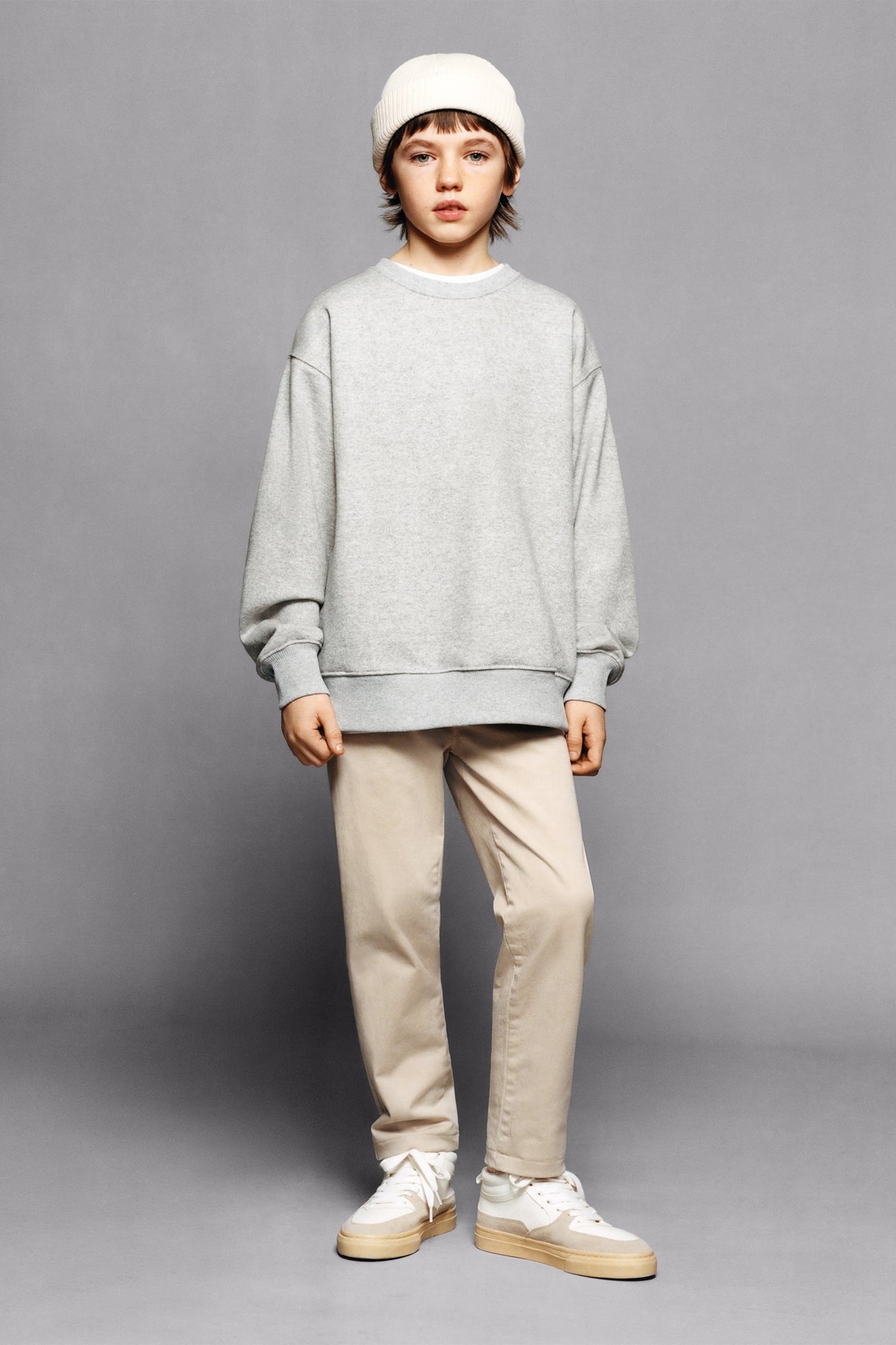 ZARA KIDS BASIC CHINO PANTS