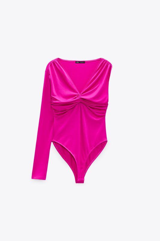 ZARA KNOTTED BODYSUIT