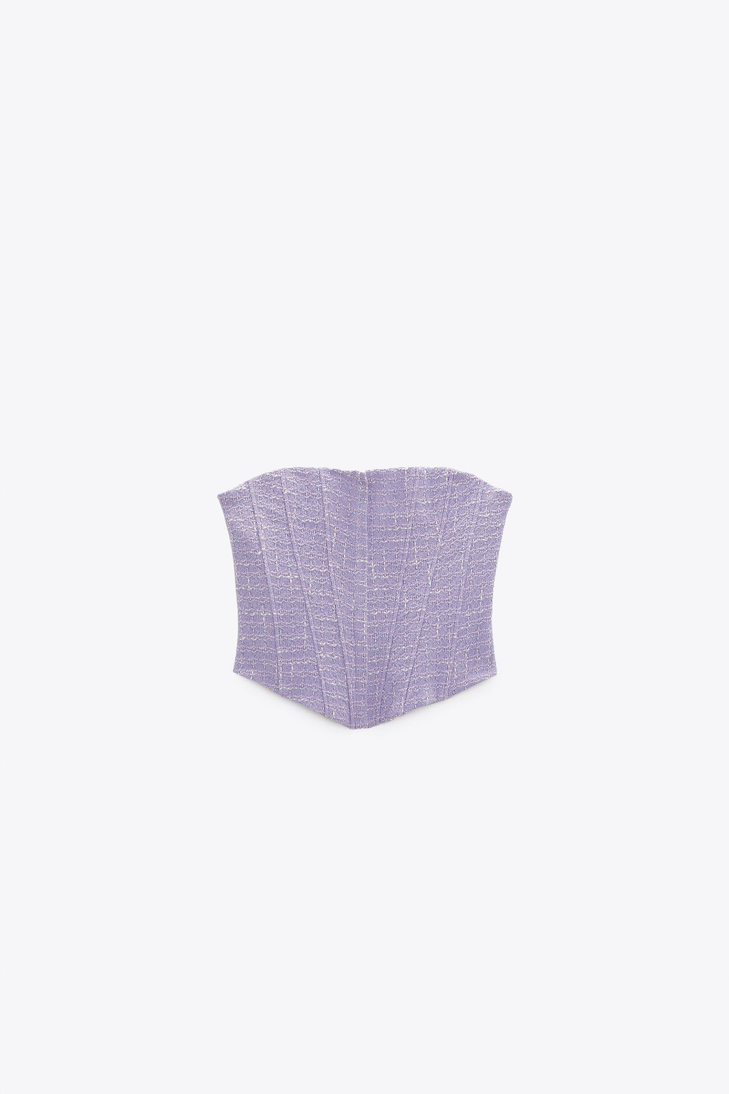 ZARA GINGHAM CORSET TOP | ZARA CORSET