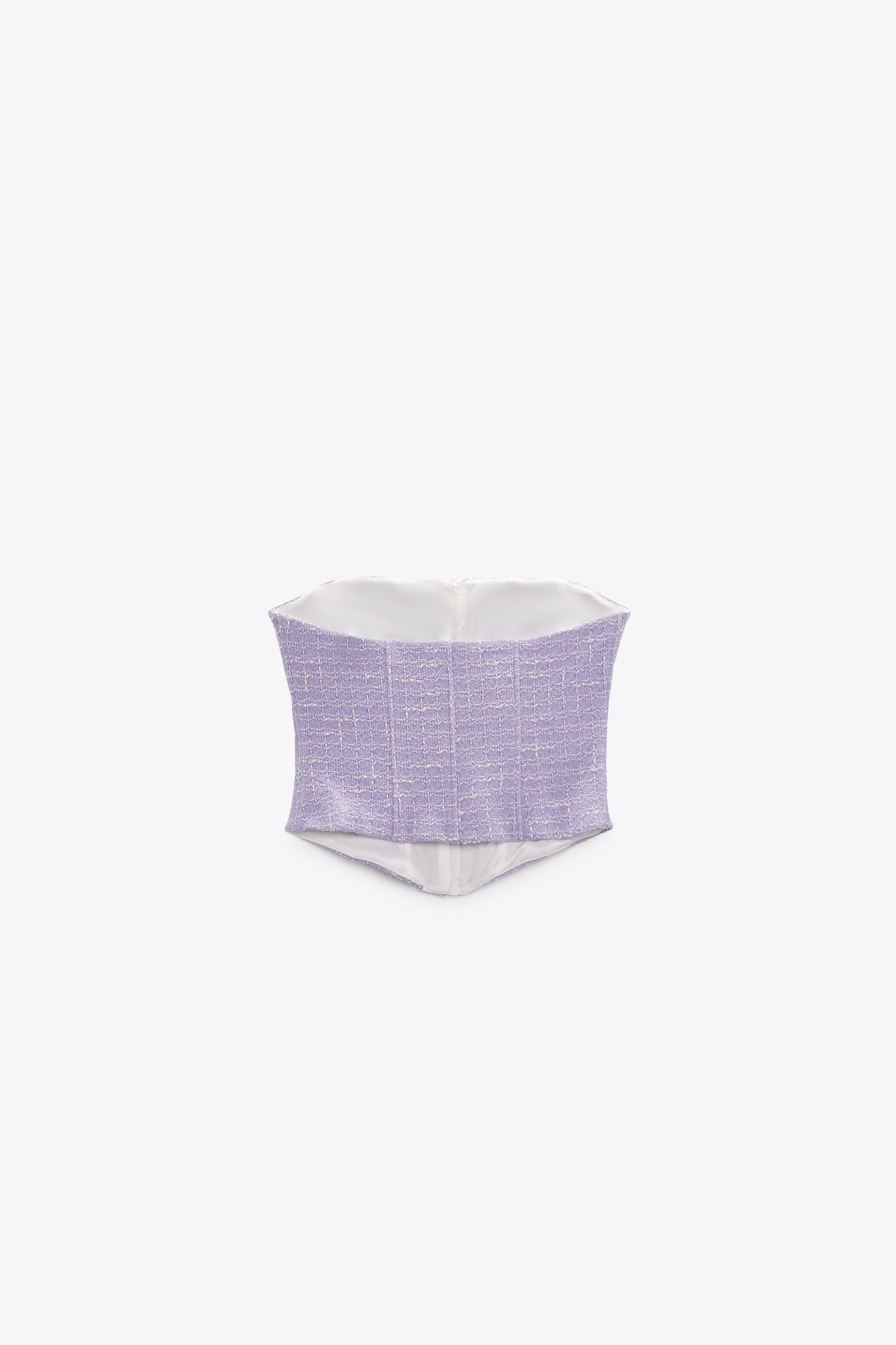 ZARA GINGHAM CORSET TOP | ZARA CORSET