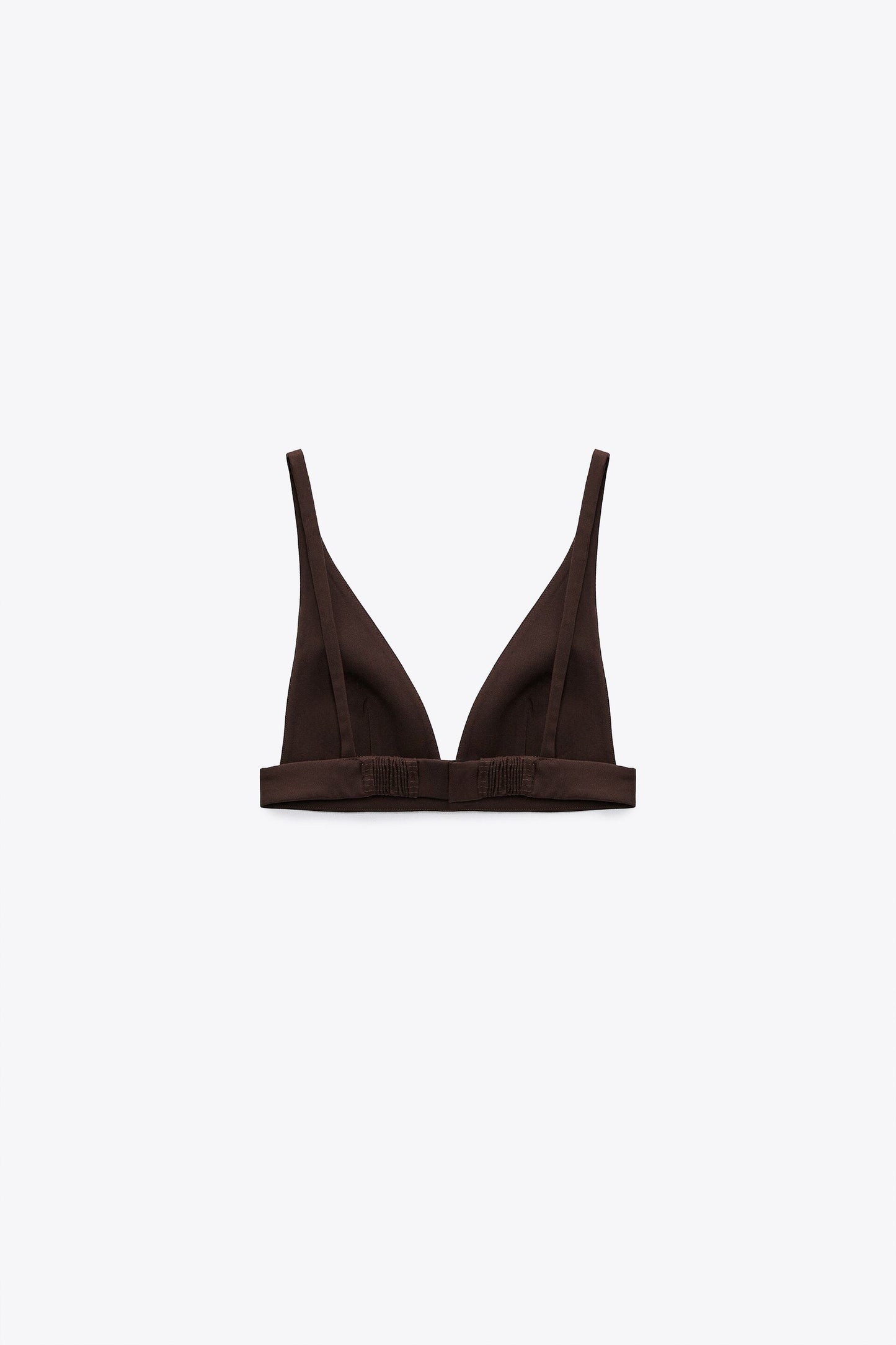 ZARA TRIANGLE BRALETTE CROP TOP