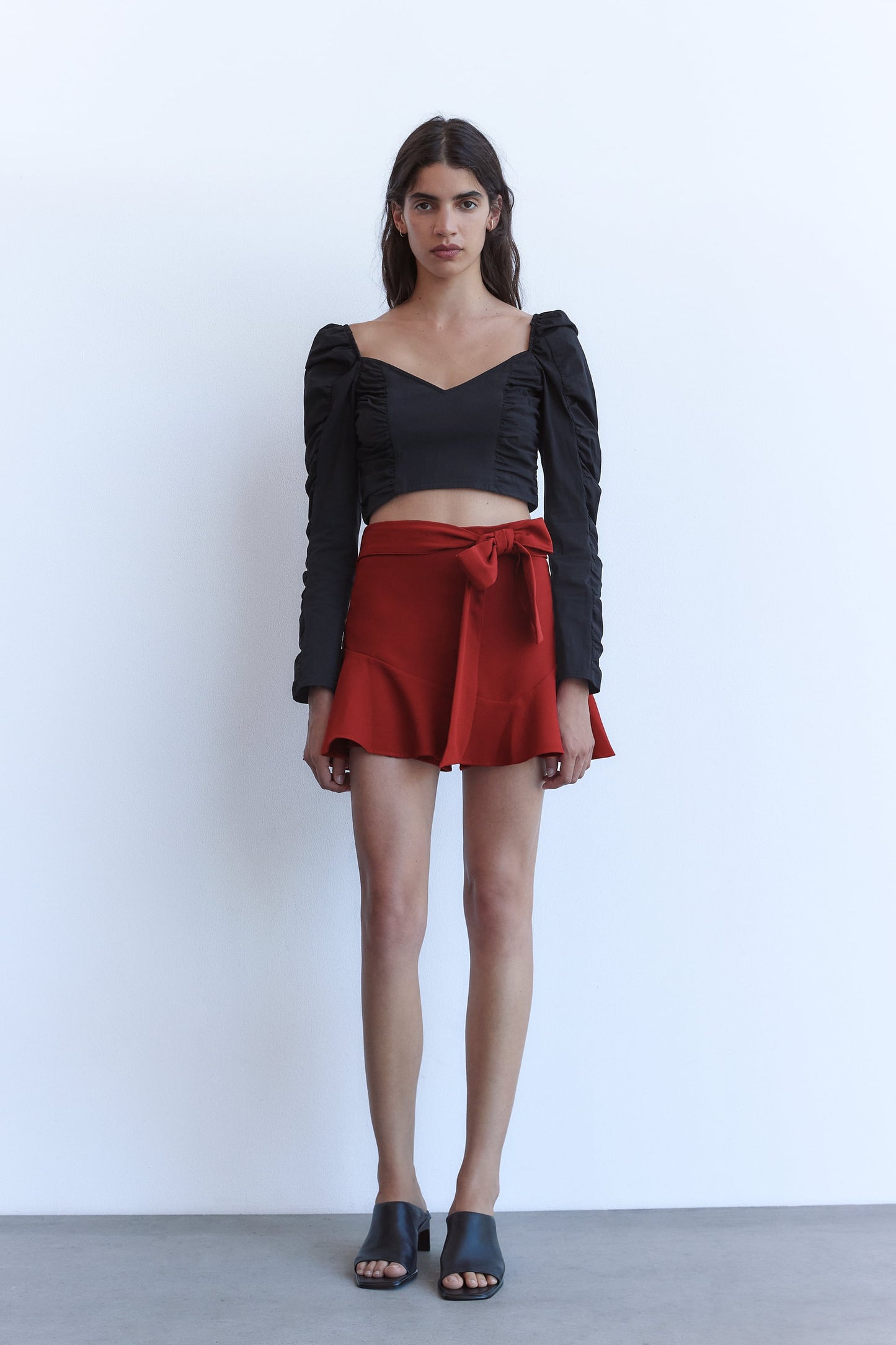 ZARA BELTED SKORT