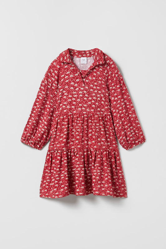 ZARA GIRL PRINTED DRESS