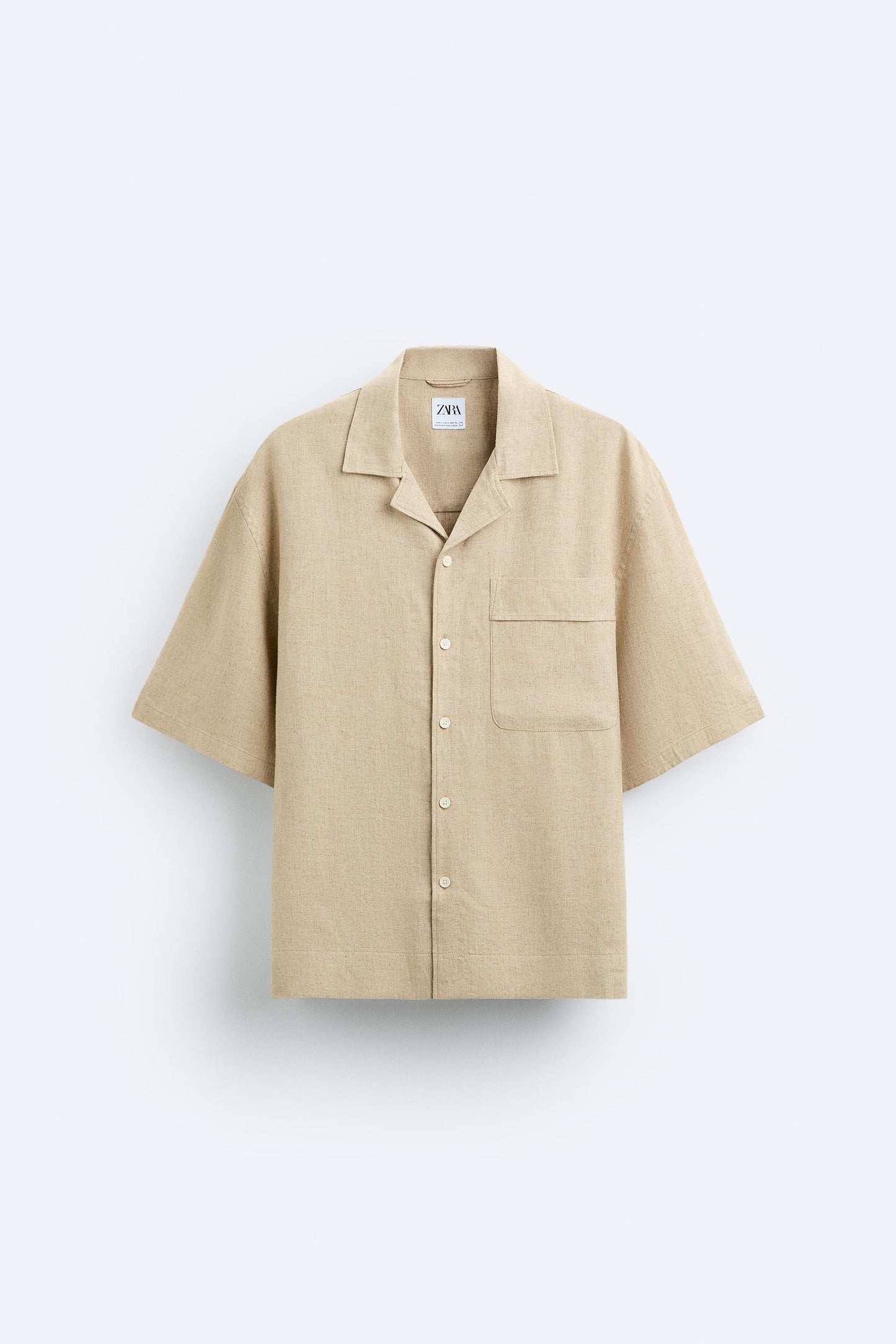 ZARA LINEN VISCOSE SHIRT | ZARA MAN