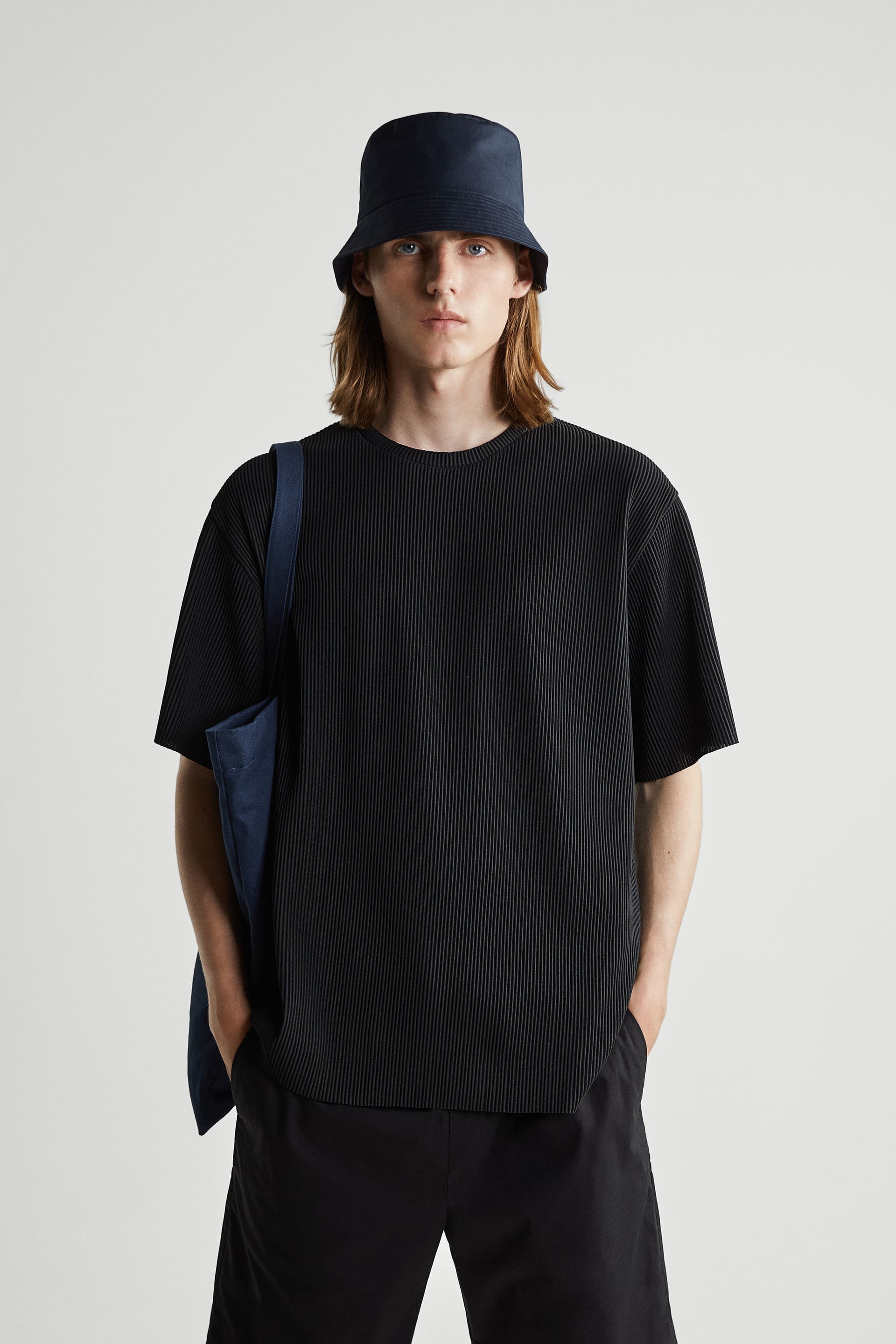 Zara issey discount miyake shirt