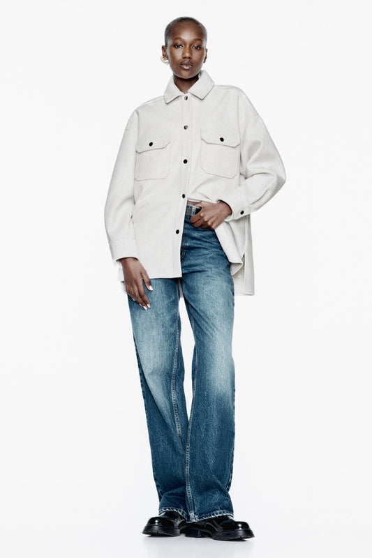 ZARA OVERSHIRT JACKET SHACKET | ZARA JACKETS & COATS