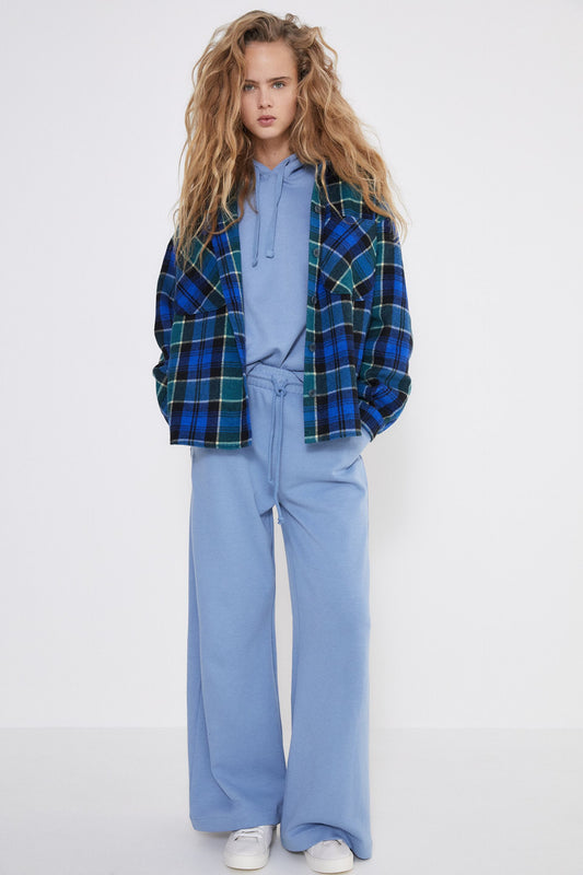 ZARA PLAID OVERSHIRT JACKET SHACKET