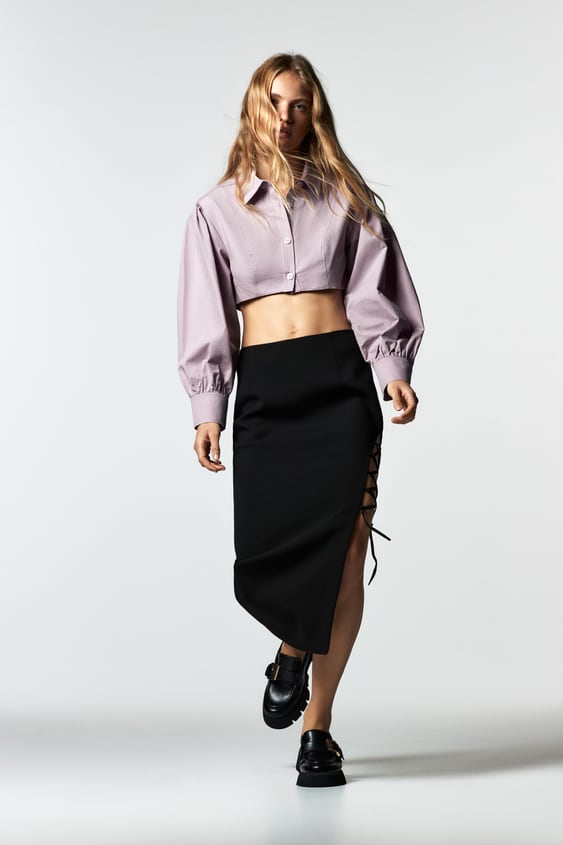 ZARA VOLUMINOUS POPLIN SHIRT – ZAGAL