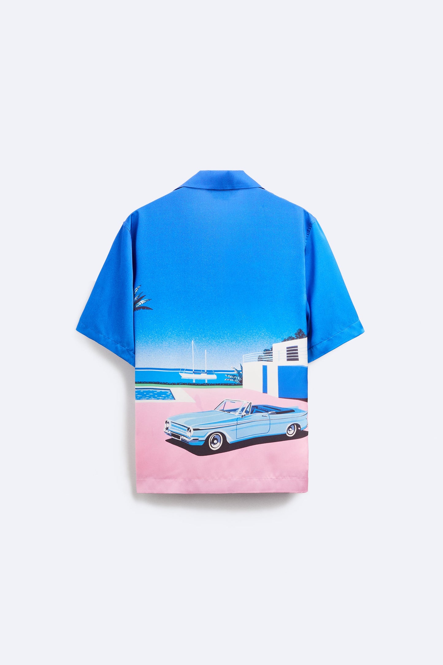 ZARA PRINTED © HIROSHI NAGAI SHIRT