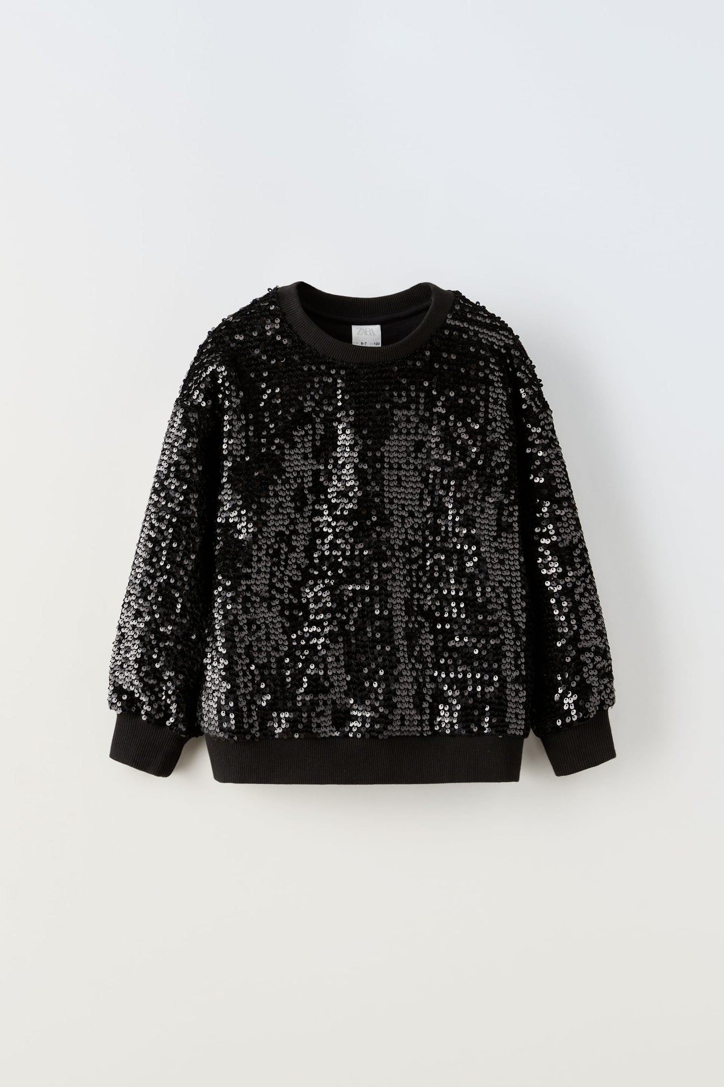 ZARA SEQUIN SWEATSHIRT | ZARA GIRL