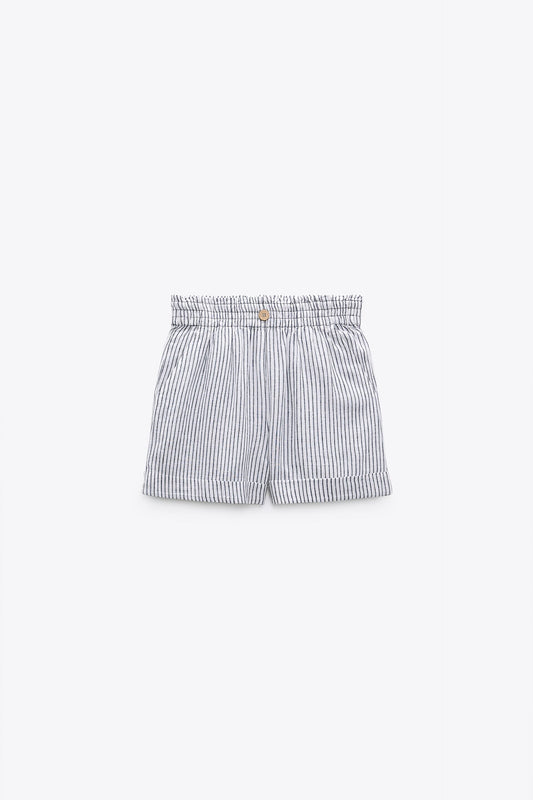 ZARA STRIPED SHORT