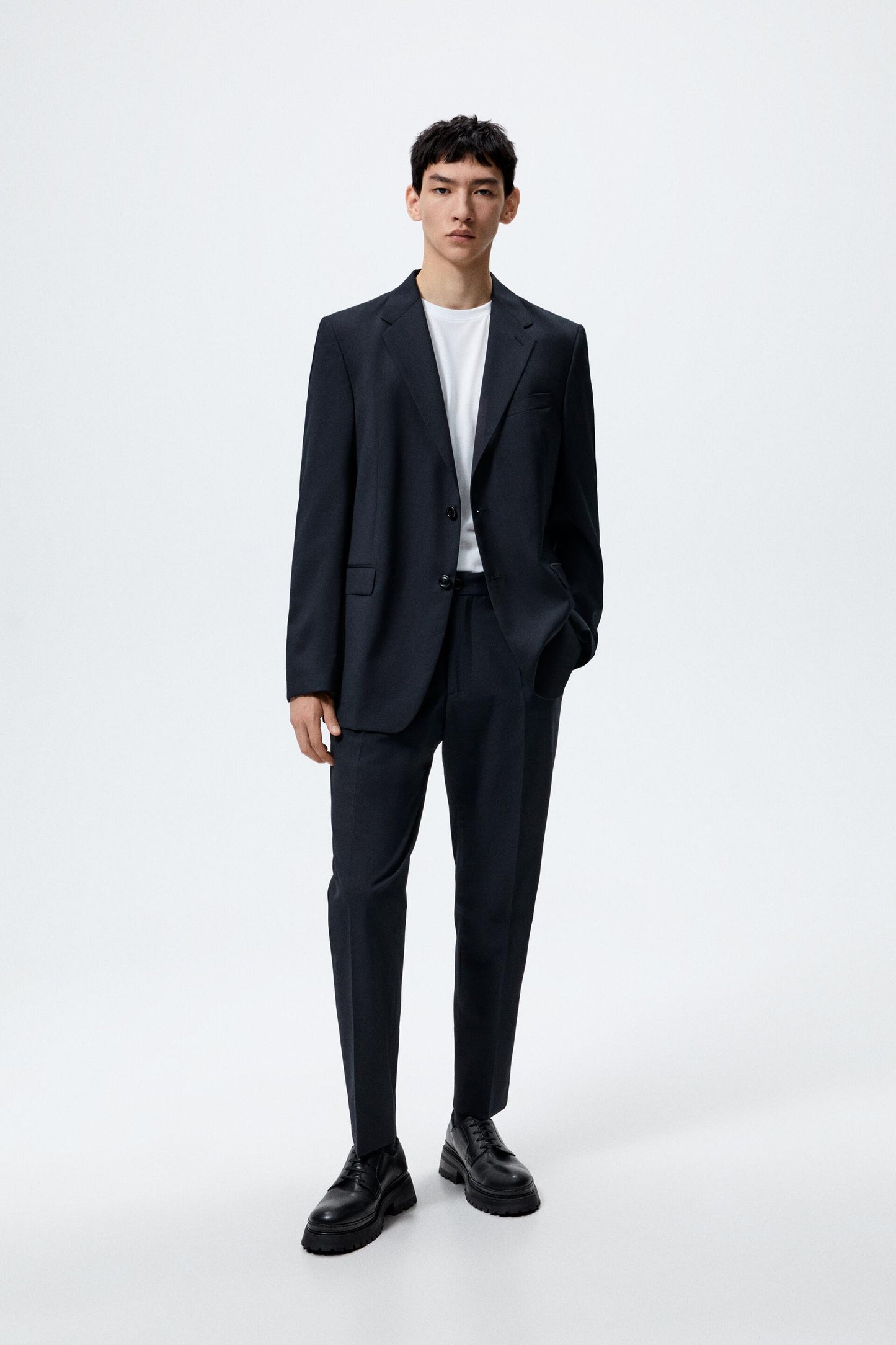 ZARA TEXTURED SUIT TROUSERS | ZARA MAN