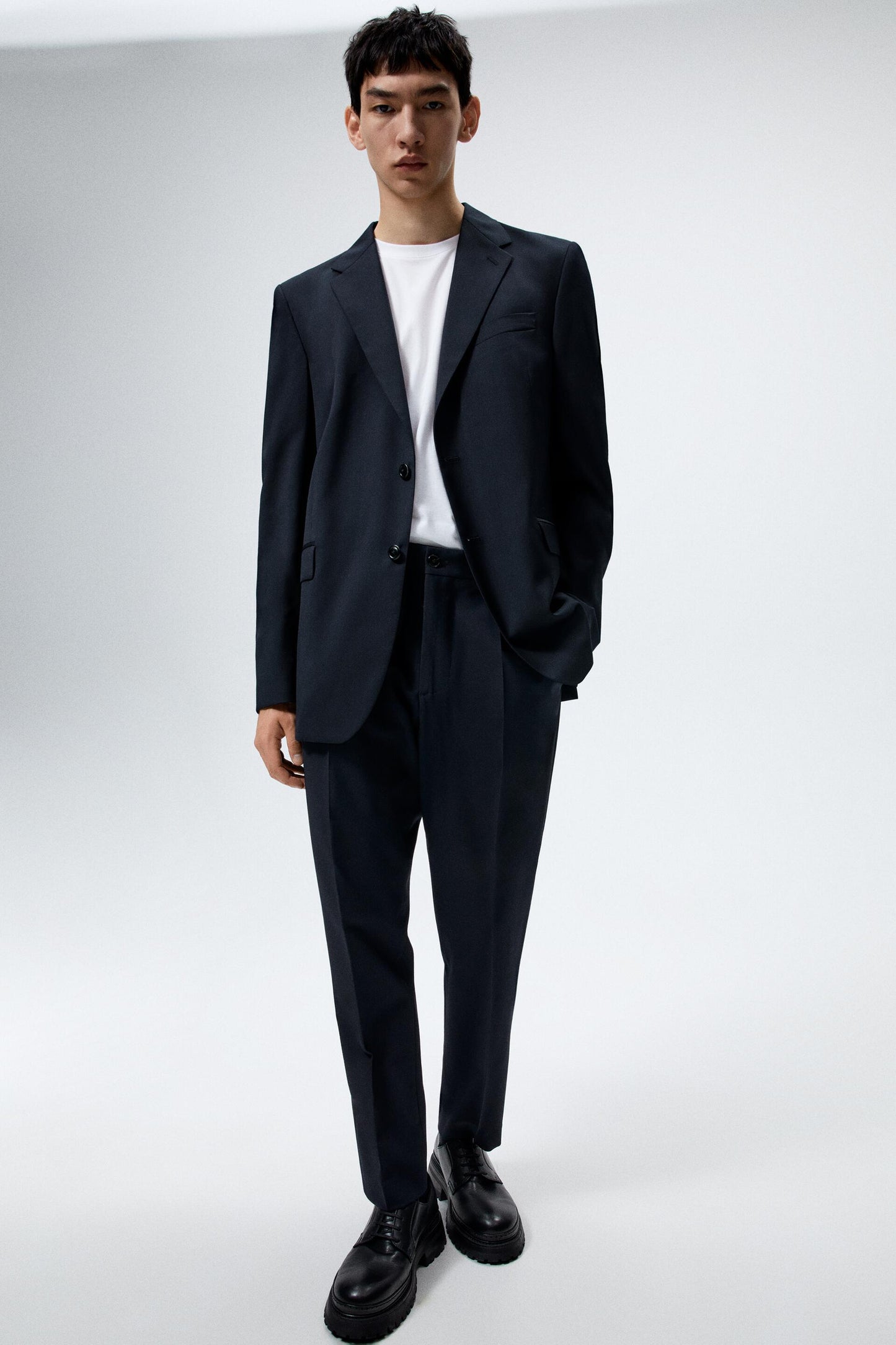 ZARA TEXTURED SUIT TROUSERS | ZARA MAN