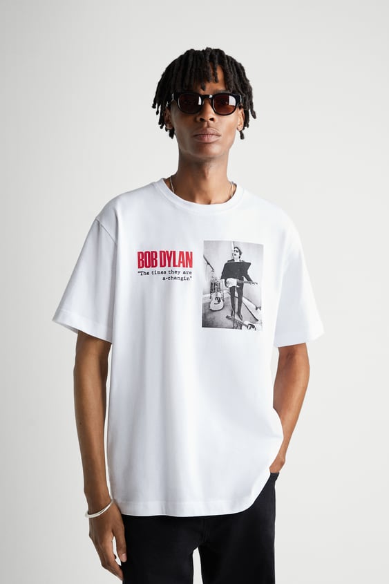 T shirt bob on sale dylan