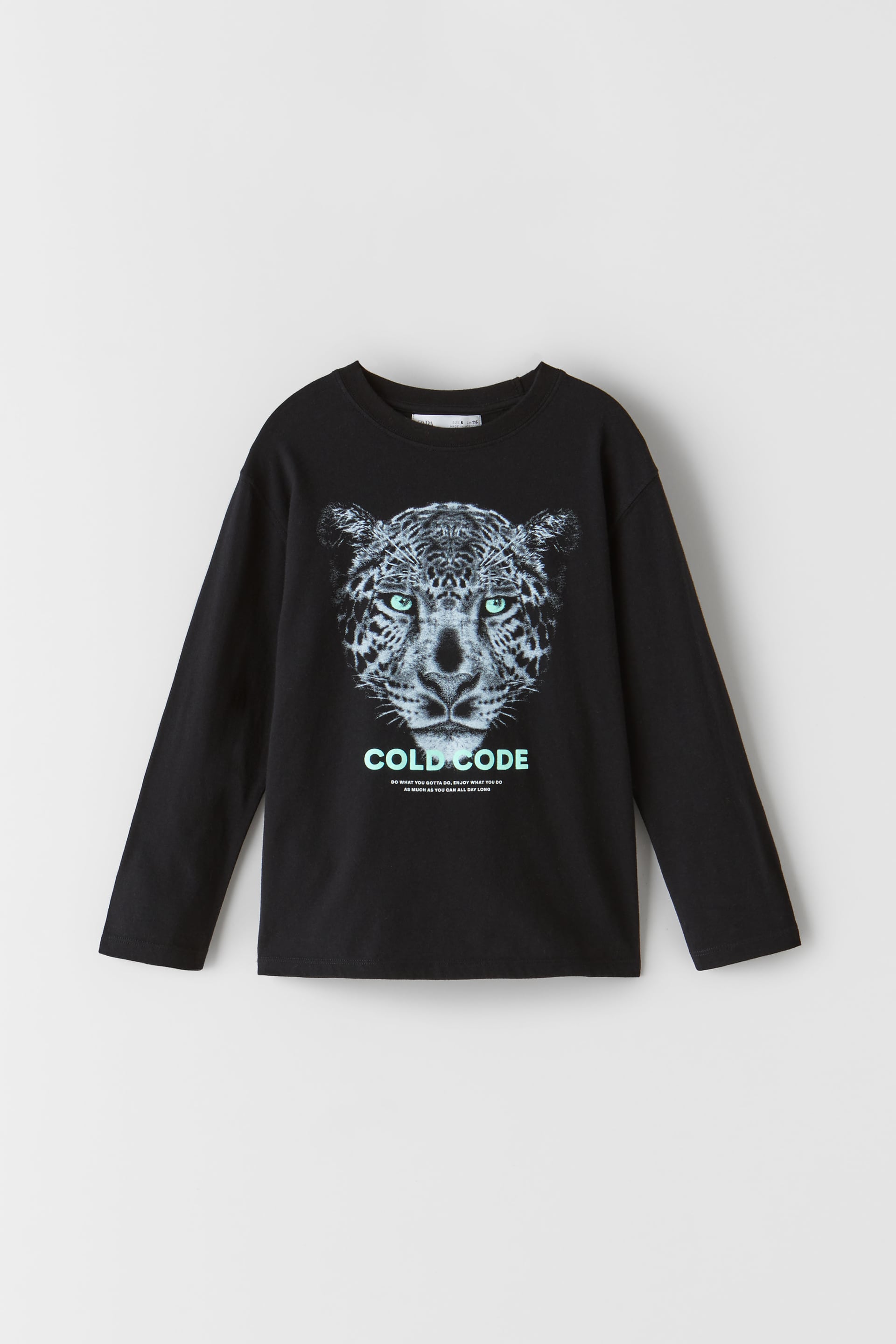 ZARA LEOPARD T SHIRT ZAGAL