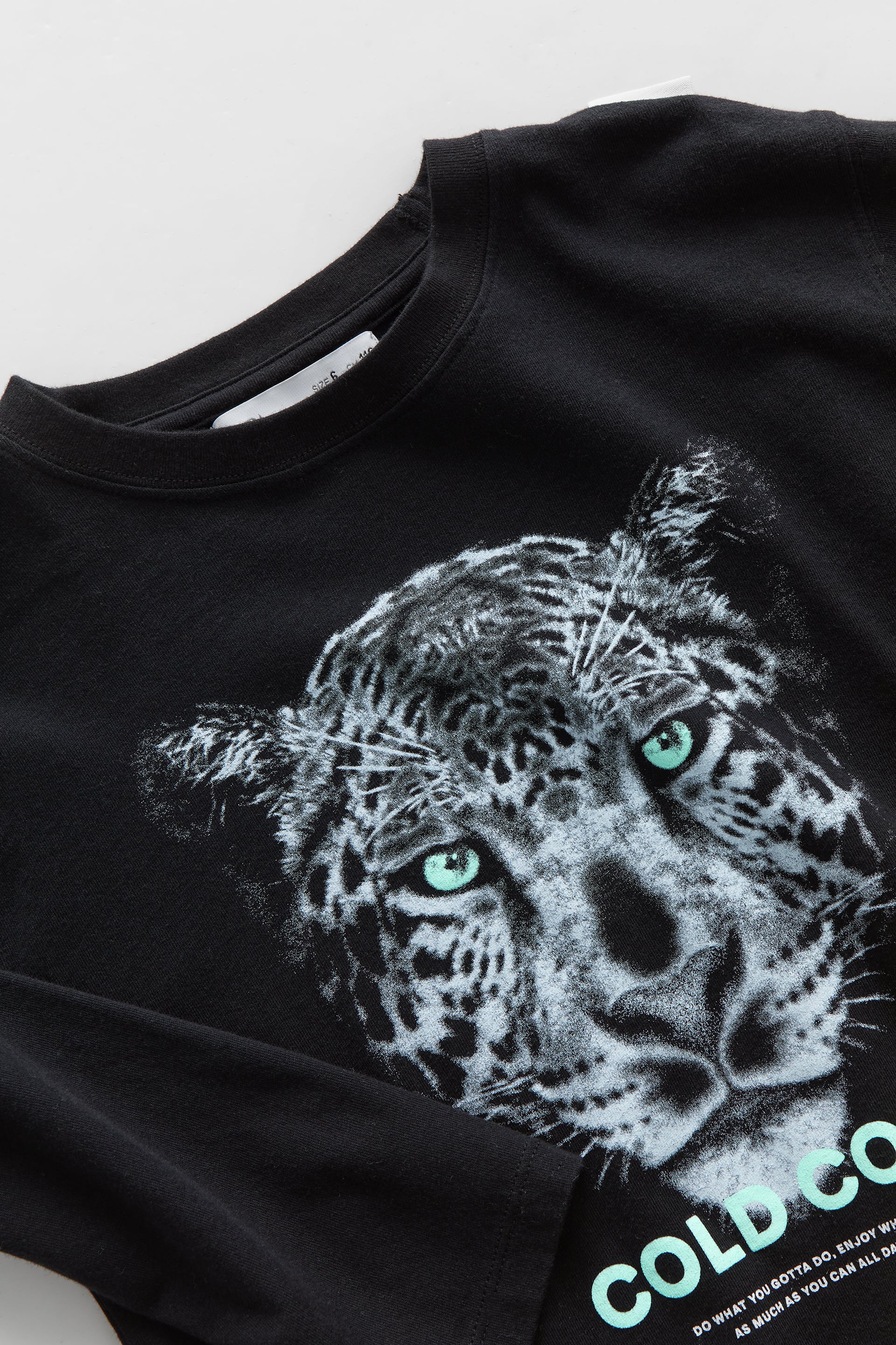 ZARA LEOPARD T SHIRT