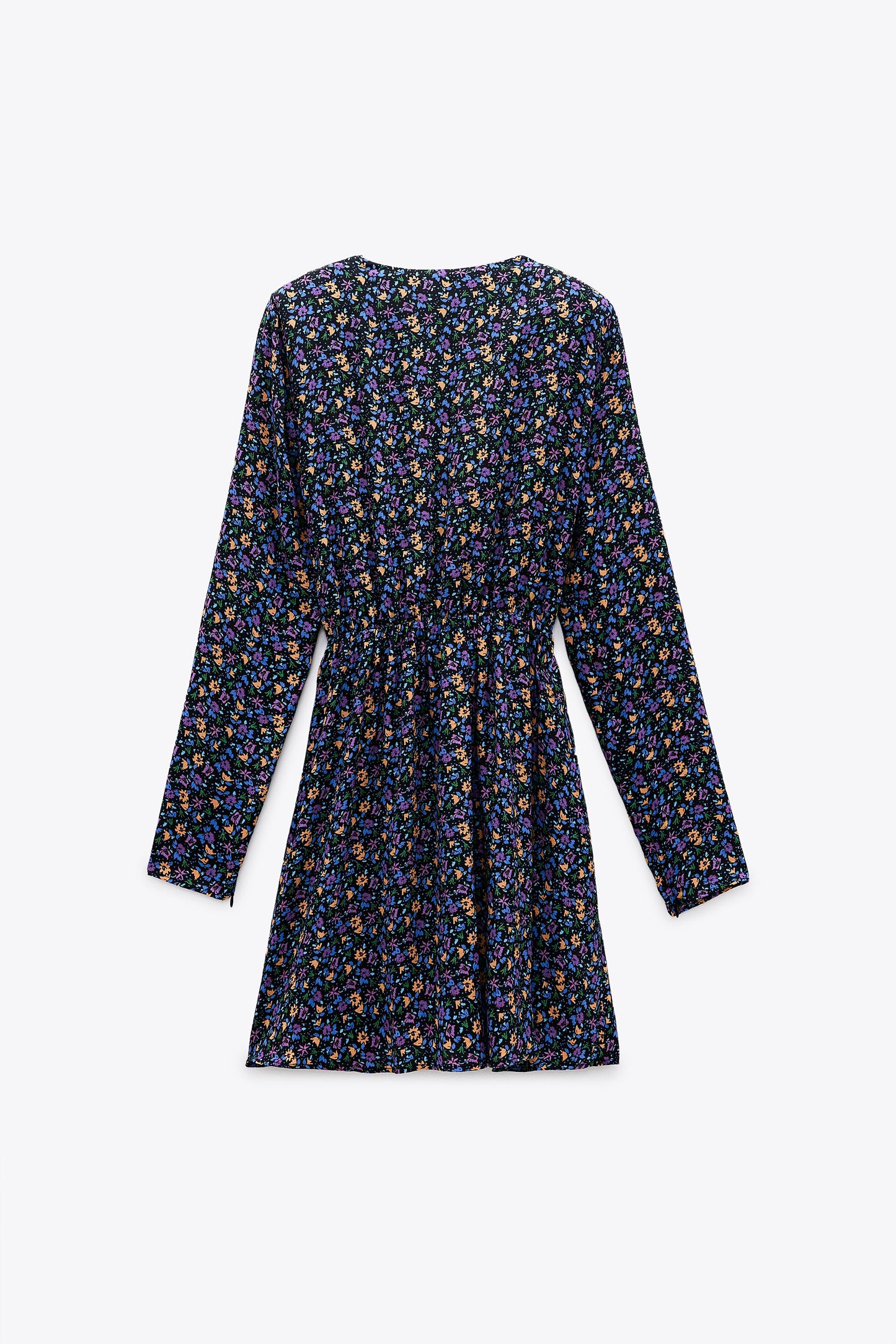 ZARA BLUE FLORAL PRINTED