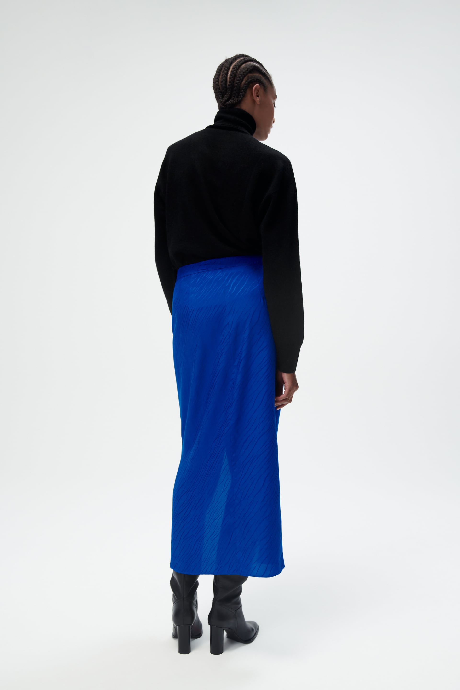 Zara wrap maxi outlet skirt